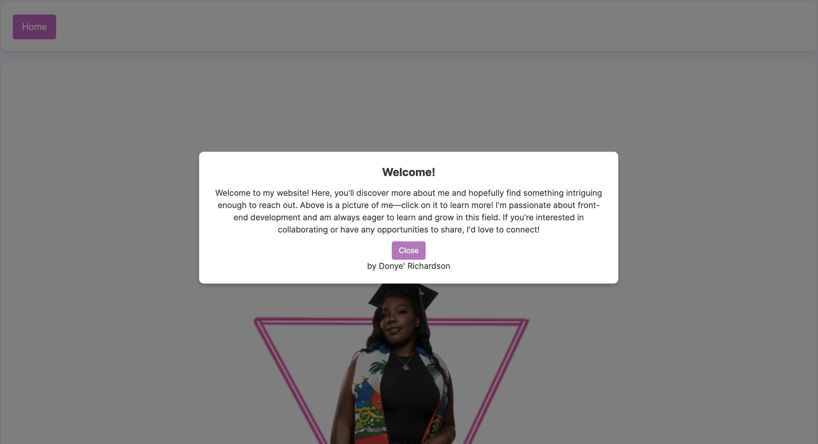 Personal Portfolio Website